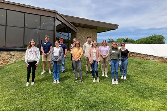 Prairie interns group photo