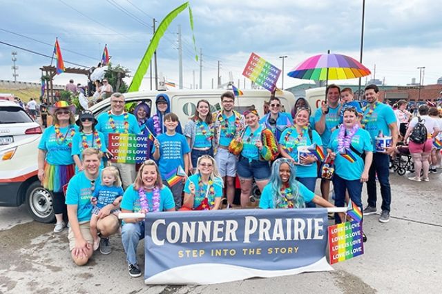 Pride day group photo
