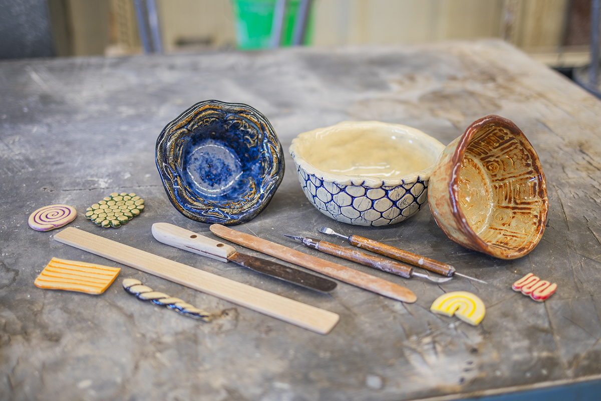 Intro to Pottery: Decorative Hand Built Bowls
