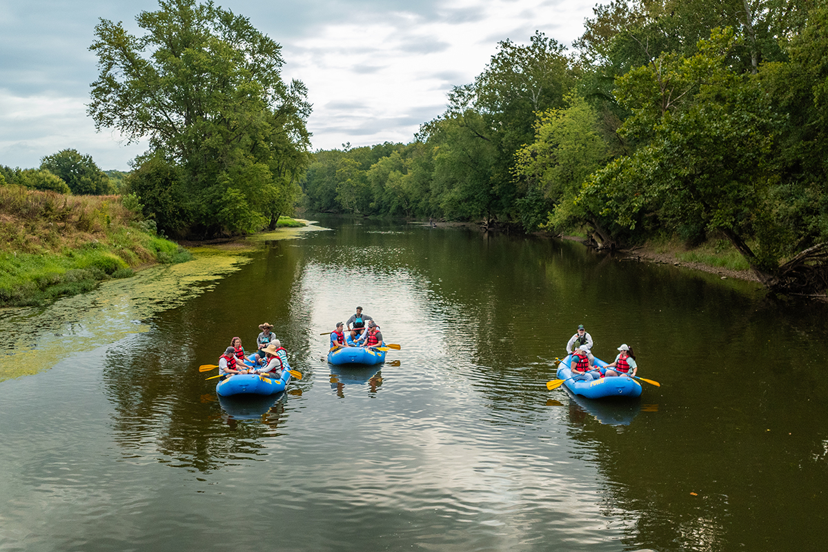 Curious By Nature: Canoeing Down the White River