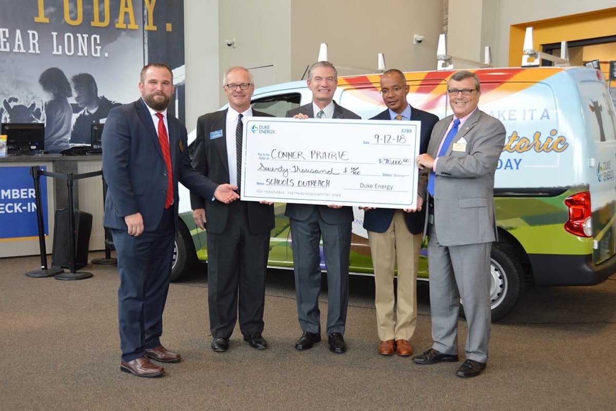 Duke Energy Foundation Grant Helps Conner Prairie Bring STEM Education to the Classroom